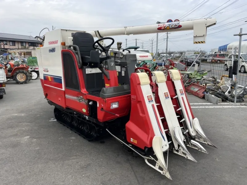 福岡県 筑後市  ヤンマー   コンバイン 