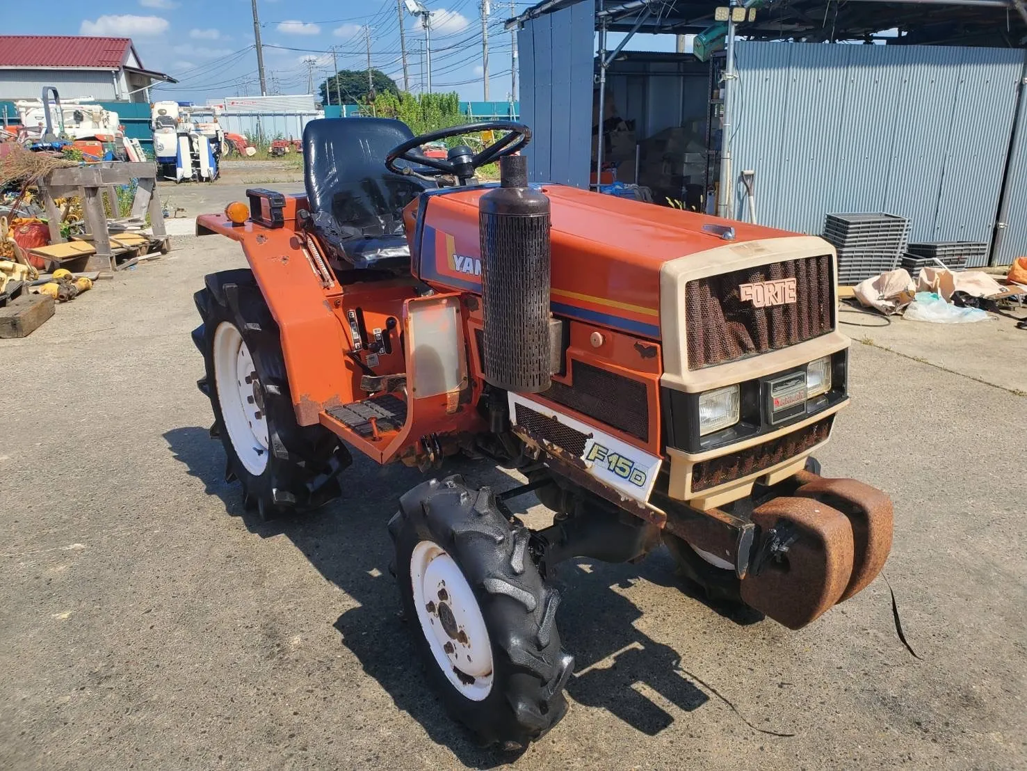 茨城県 行方市 クボタ トラクター