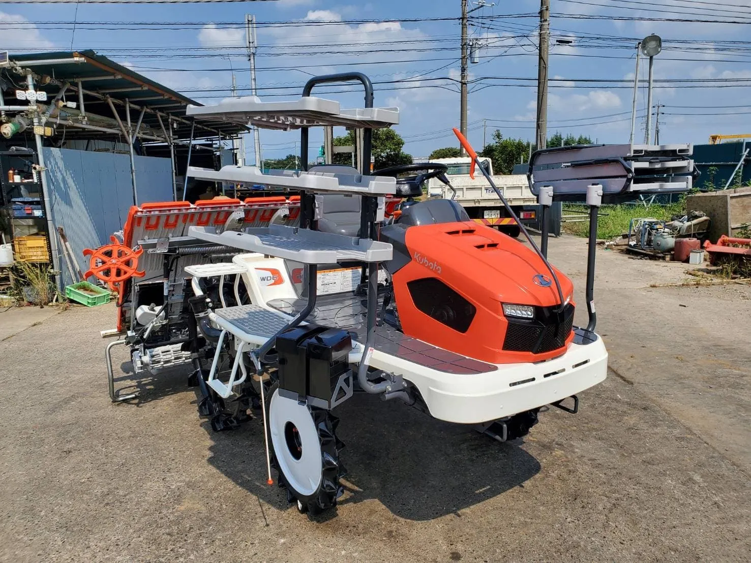 千葉県 いすみ市   クボタ　田植機