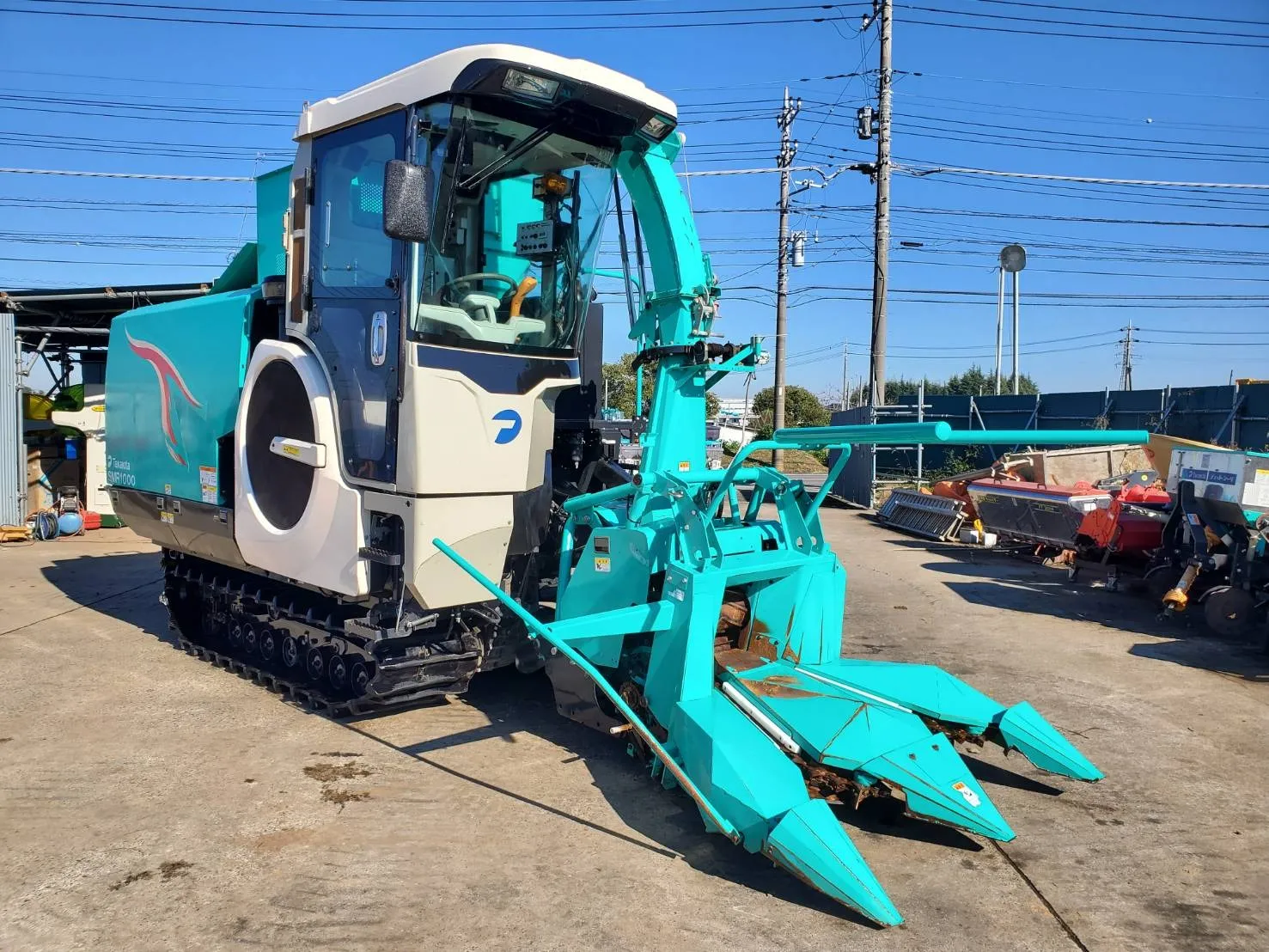  千葉県 大網白里町 タカキタ　汎用型飼料収穫機