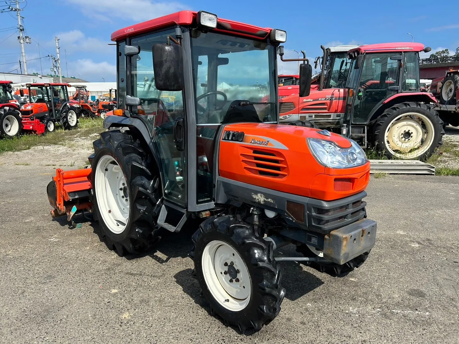 福島県 いわき市  クボタ　 トラクター 