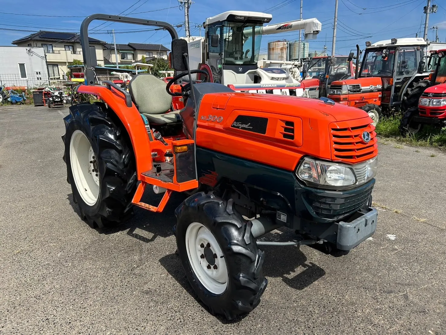  福島県 郡山市 クボタ 　トラクター 