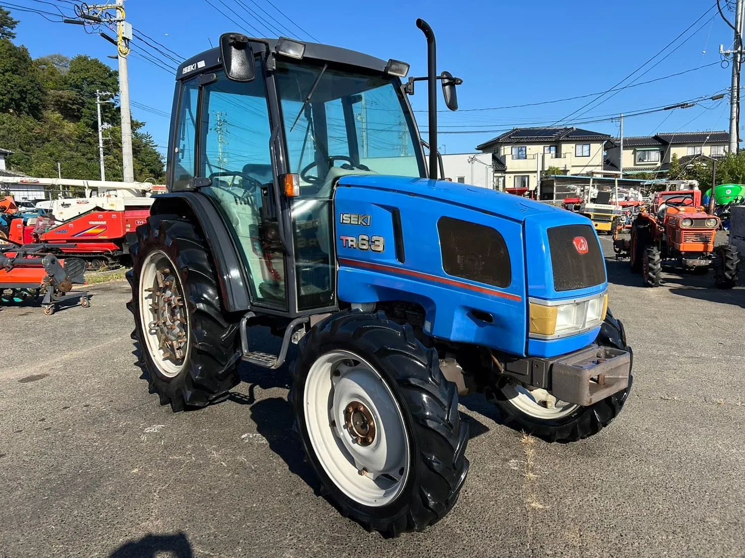 福島県 南相馬市  イセキ　 トラクター 