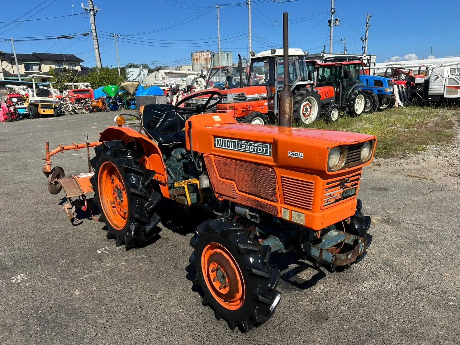  福島県 伊達市  クボタ　トラクター
