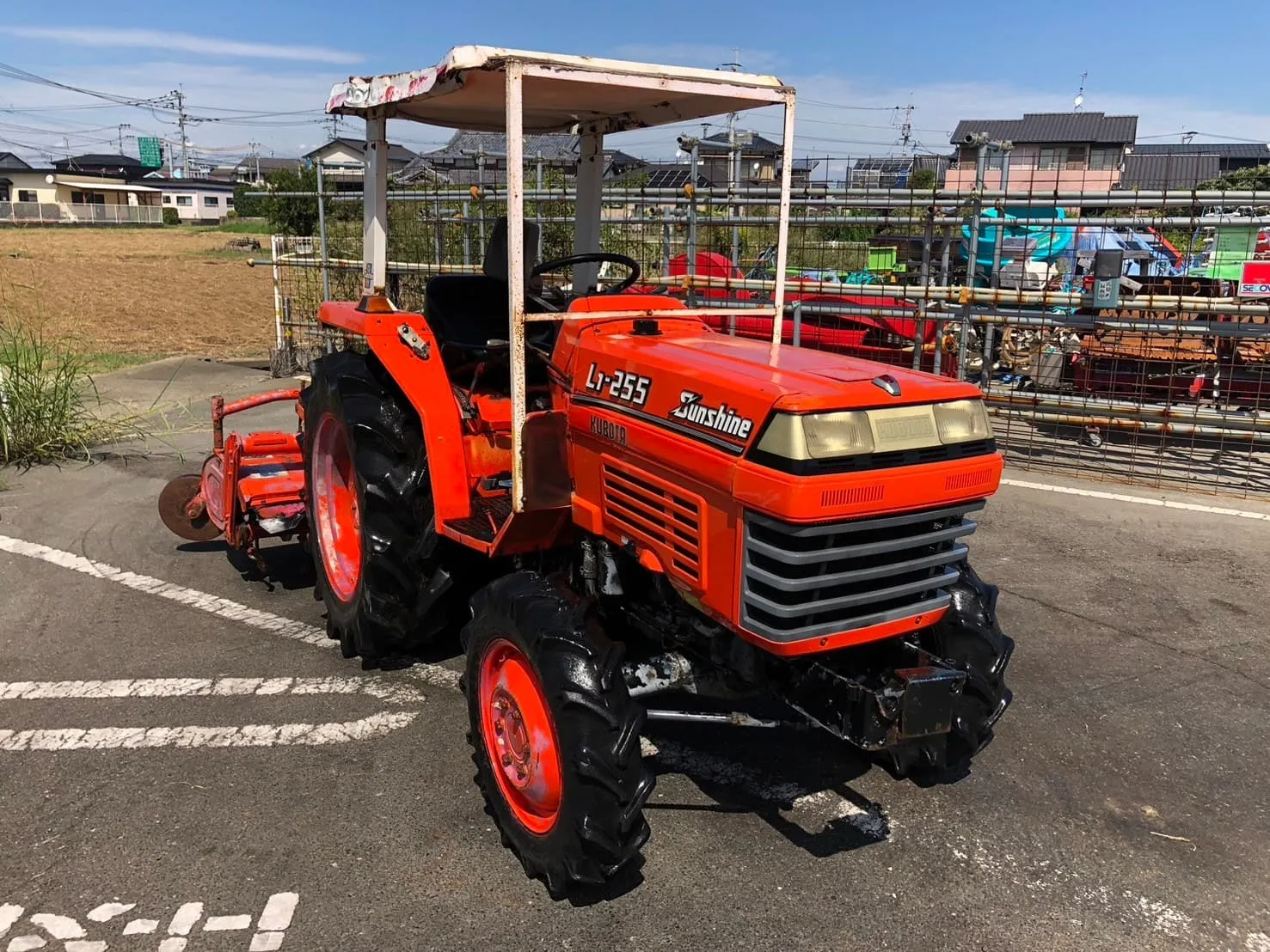 福岡県 久留米市 クボタ トラクター