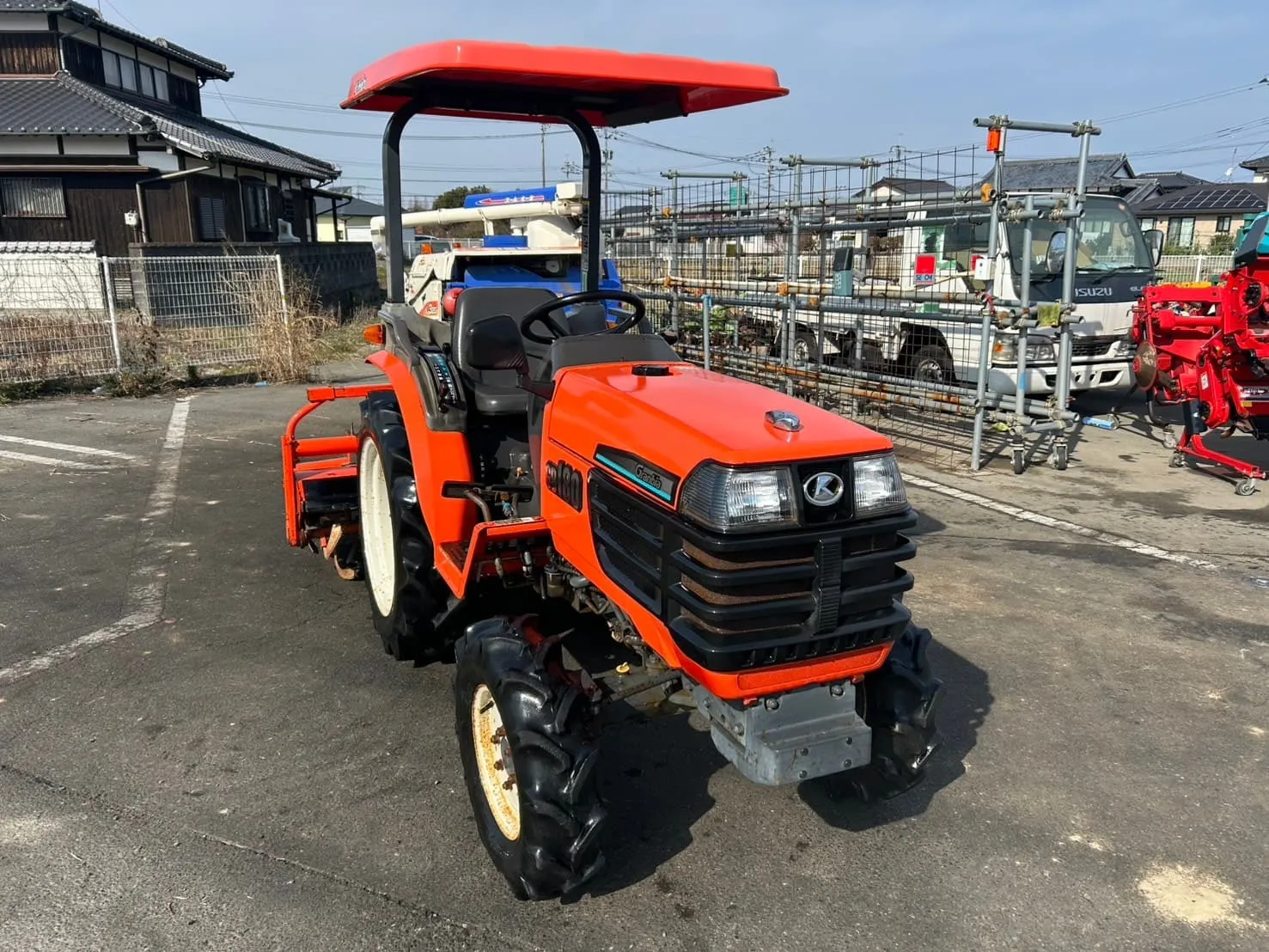 大分県 由布市  クボタ　 トラクター 