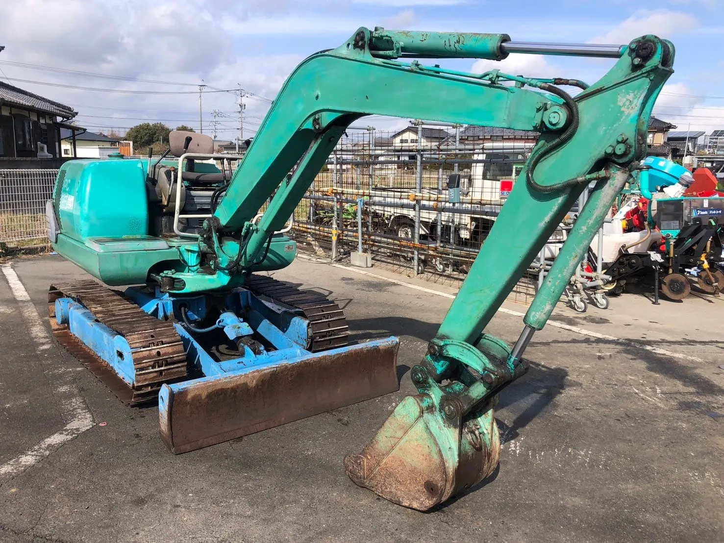  佐賀県 小城市  コマツ　ユンボ