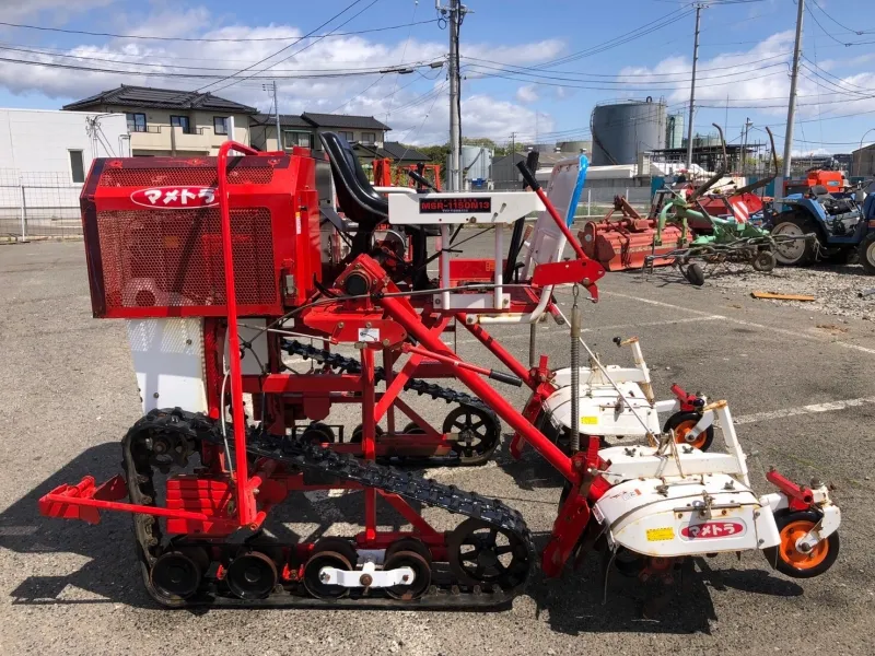  宮城県 石巻市 マメトラ　ねぎ管理作業機 